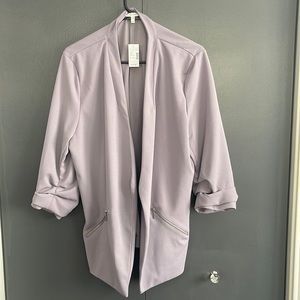 Ever Go Blazer Dried Plum Color XXL